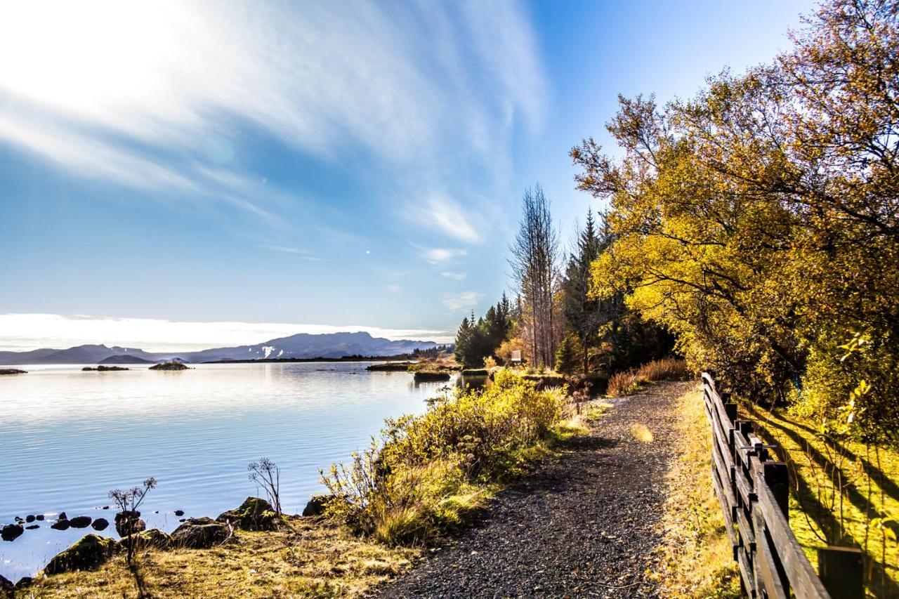 Lake Thingvellir Cottages Blaskogabyggd Exteriör bild
